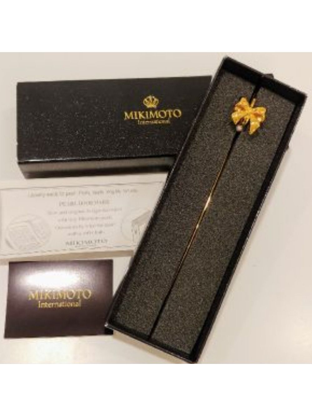 Mikimoto International book mark
